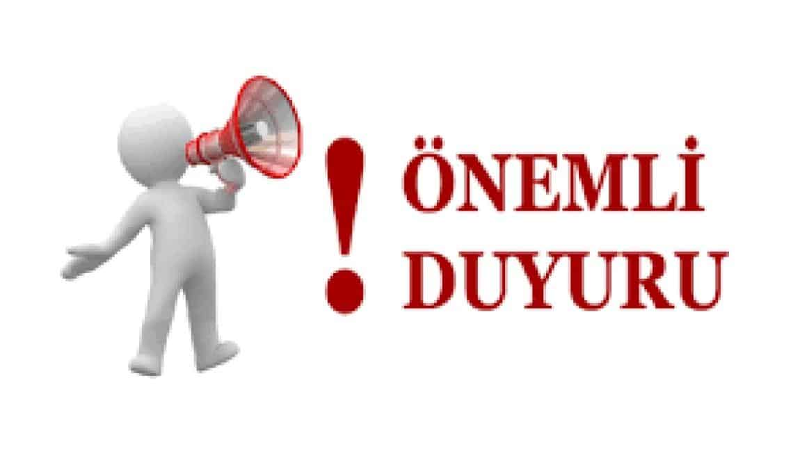 2025-2026 Eğitim -Öğretim Yılı Kayıt Duyurusu